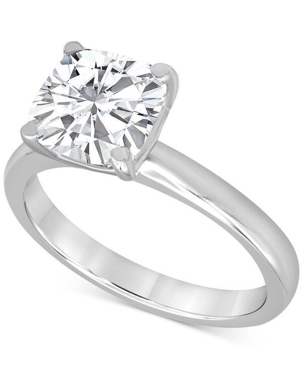 バッジェリーミシュカ レディース アクセサリー リング Badgley Mischka Certified Lab Grown CushionCut Diamond Solitairengagemen