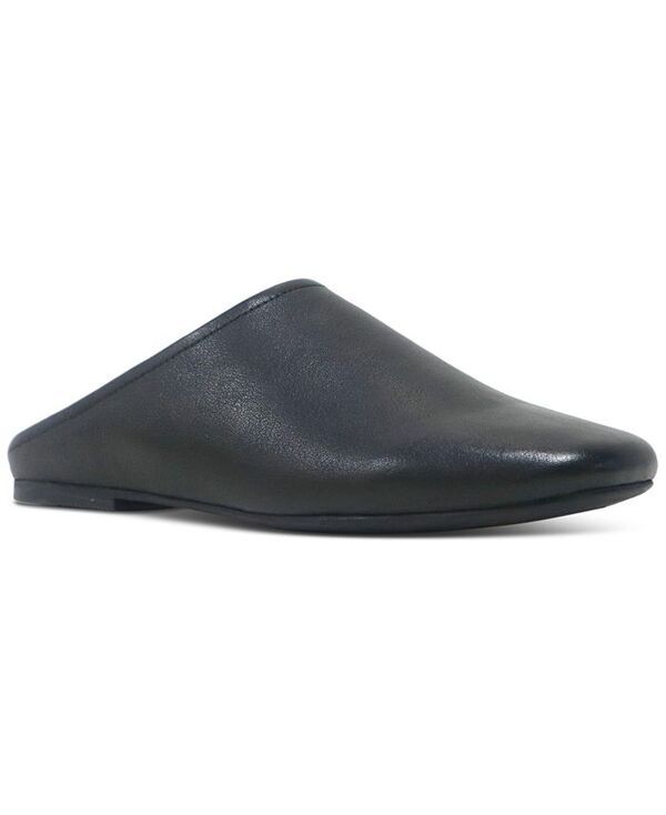ジェントルソウルズ レディース シューズ サンダル Gentle Souls Womens Wanda SlipOn Flats Black Leather ブラック