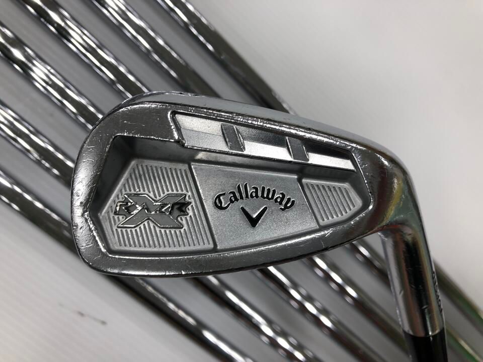 キャロウェイ　RAZR X FORGED US　ライフルプロジェクトX フライテッド　6フレックス　アイアンセット　中古　ゴルフドゥ！NEXTグローボ蘇我店【最短即日発送】