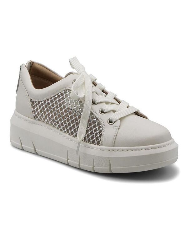 チャールズ・デイビッド レディース シューズ スニーカー Charles David Womens Sean White ホワイト