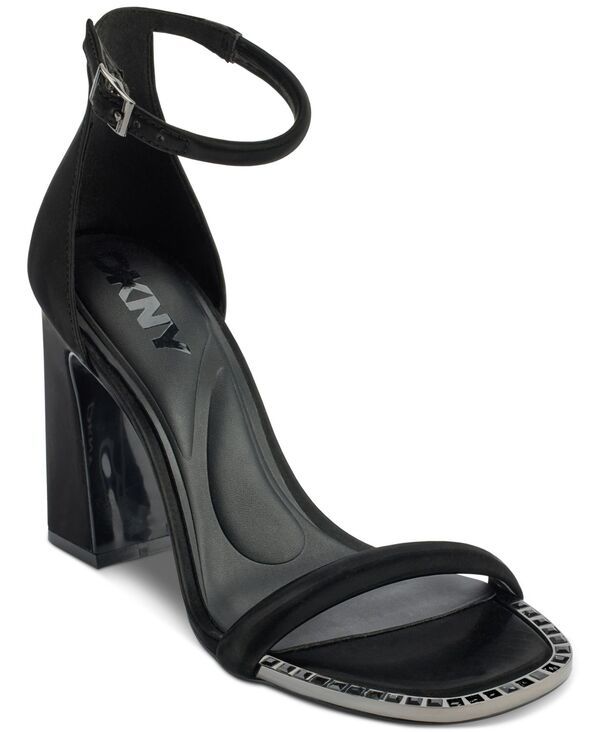 ダナ キャラン ニューヨーク レディース シューズ サンダル アンクル DKNY Womens Waylin AnkleStrap Sandals Black ブラック