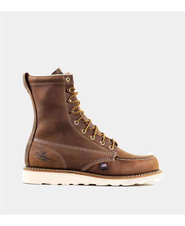 ソログッド メンズ シューズ ブーツ・レインブーツ Thorogood Mens1957 Series Waterproof Safety Toe 8 Moc Toe Work Boots for M