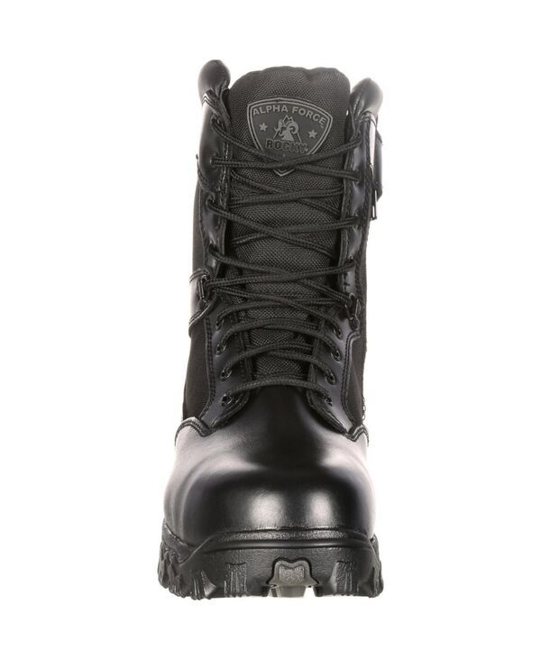 ロッキー メンズ シューズ ブーツ・レインブーツ ROCKY Mens AlphaForce Zipper Composite Toe Public Service Boot No Color