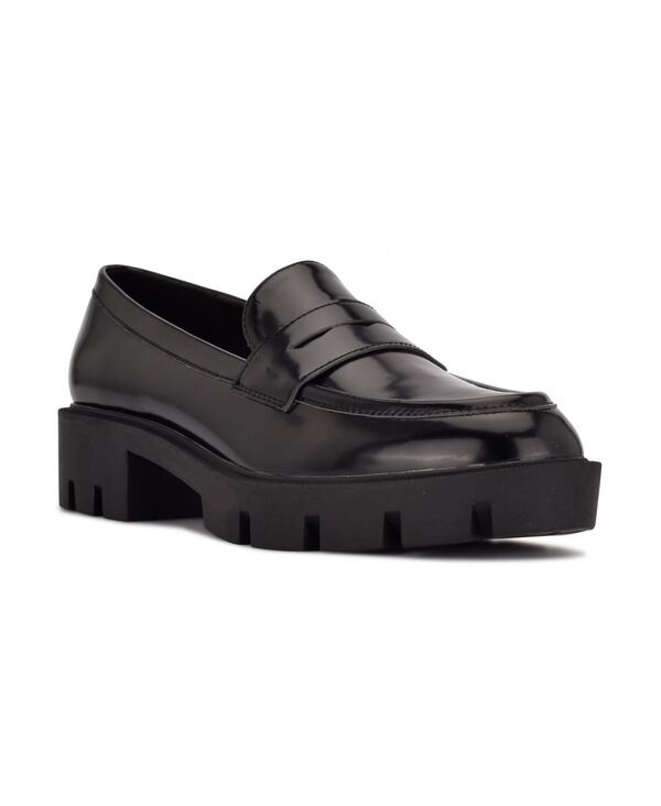 ナインウェスト レディース シューズ パンプス ローファー Nine West Womens Maibel Slipon Loafers Black ブラック