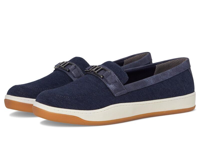 ライフストライド レディース シューズ スリッポン・ローファー LifeStride Daydream LoaferMoc Shoes Navy Blazer ネイビー
