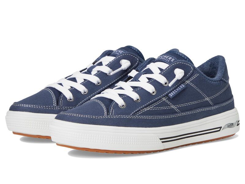 スケッチャーズ レディース シューズ スニーカー SKECHERS Arcade Arch Fit Arcata Navy ネイビー