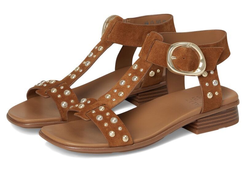 ナチュライザー レディース シューズ ヒール サンダル Naturalizer Brandy Sandals Dark Chestnut S