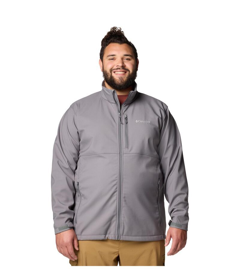 コロンビア メンズ アウター コート トール ジャケット Columbia Big Tall Ascender Softshell Jacket City Grey グレー
