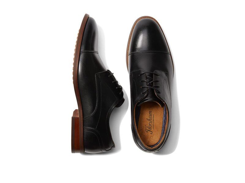 フローシャイム メンズ シューズ オックスフォード キャップ Florsheim Rucci Cap Toe Oxford BlackBlack Sol ブラック