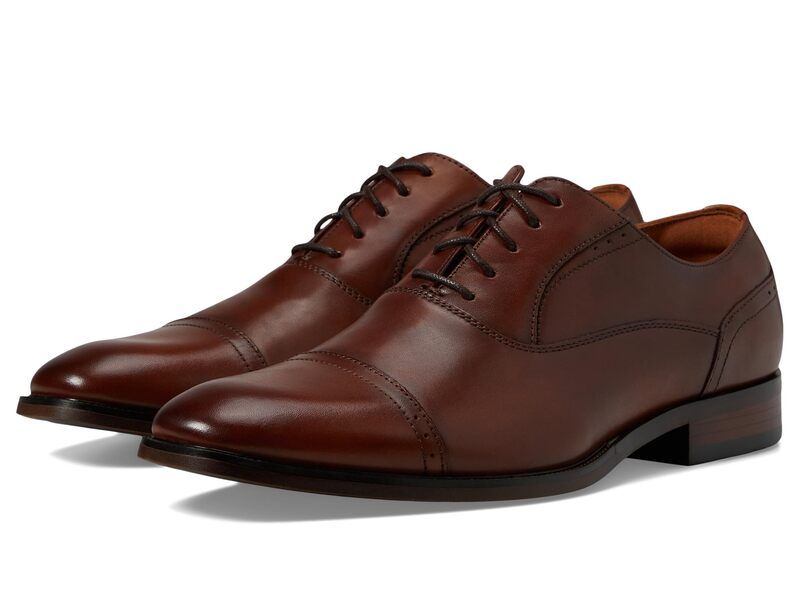 フローシャイム メンズ シューズ オックスフォード キャップ Florsheim Sorrento Cap Toe Oxford Cognac Smooth