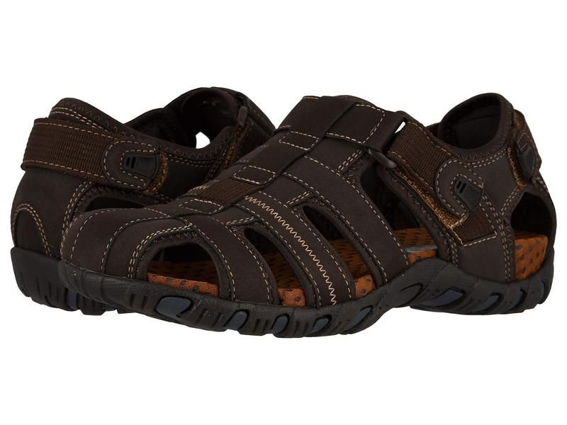 ノンブッシュ メンズ シューズ サンダル Nunn Bush Rio Bravo Fisherman Sandal Brown ブラウン