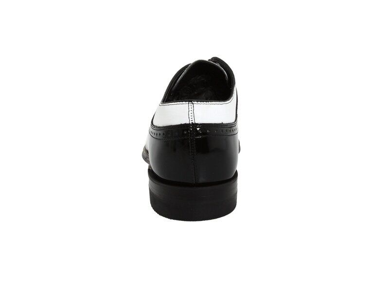 ステイシーアダムス メンズ シューズ オックスフォード ウィングチップ Stacy Adams Dayton Wingtip Black w White ホワイト