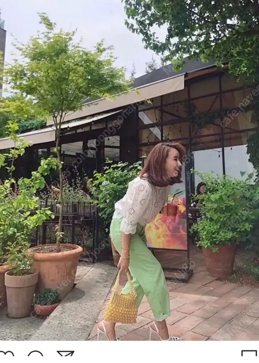 ラドゥナ ズボン COLOR パンツ deaube