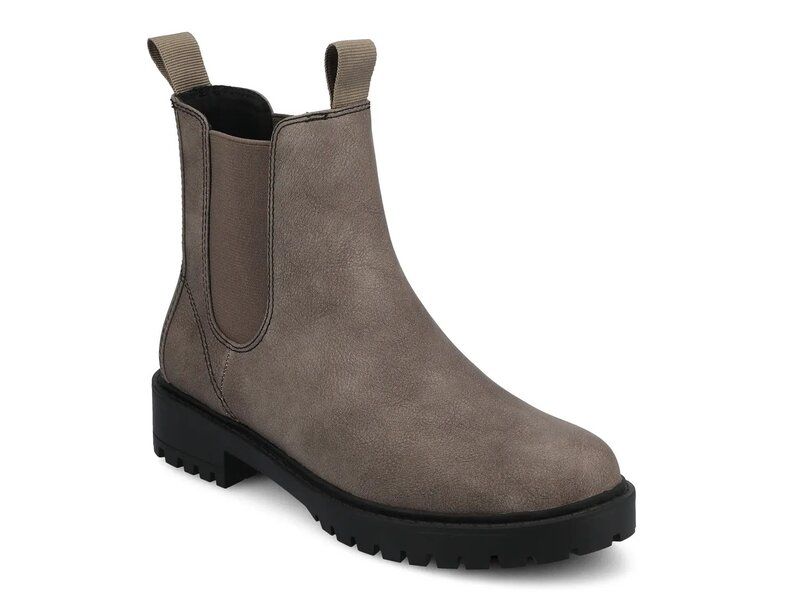 ジャーニー レディース シューズ ブーツ・レインブーツ Journee Blanche Bootie Grey グレー