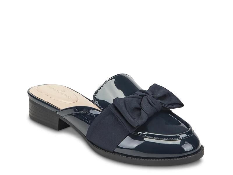 バンドリーノ レディース シューズ サンダル Bandolino Leilani Mule Navy ネイビー