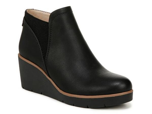 ソウルニュトライザー レディース シューズ ブーツ・レインブーツ SOUL Naturalizer Affirm Wedge Bootie Black ブラック
