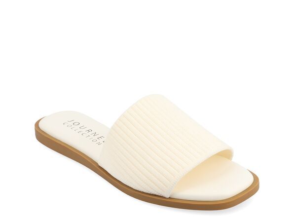 ジュルネ コレクション レディース シューズ サンダル Journee Collection Prisilla Sandal Bone