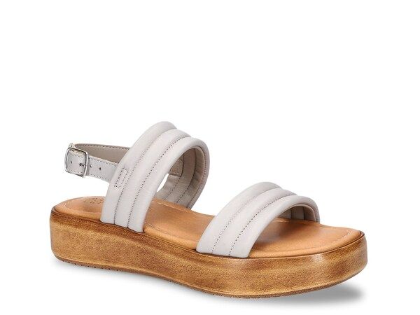 ベラヴィータ レディース シューズ サンダル Bella Vita Ode Italy Puffy Wedge Sandal Grey グレー