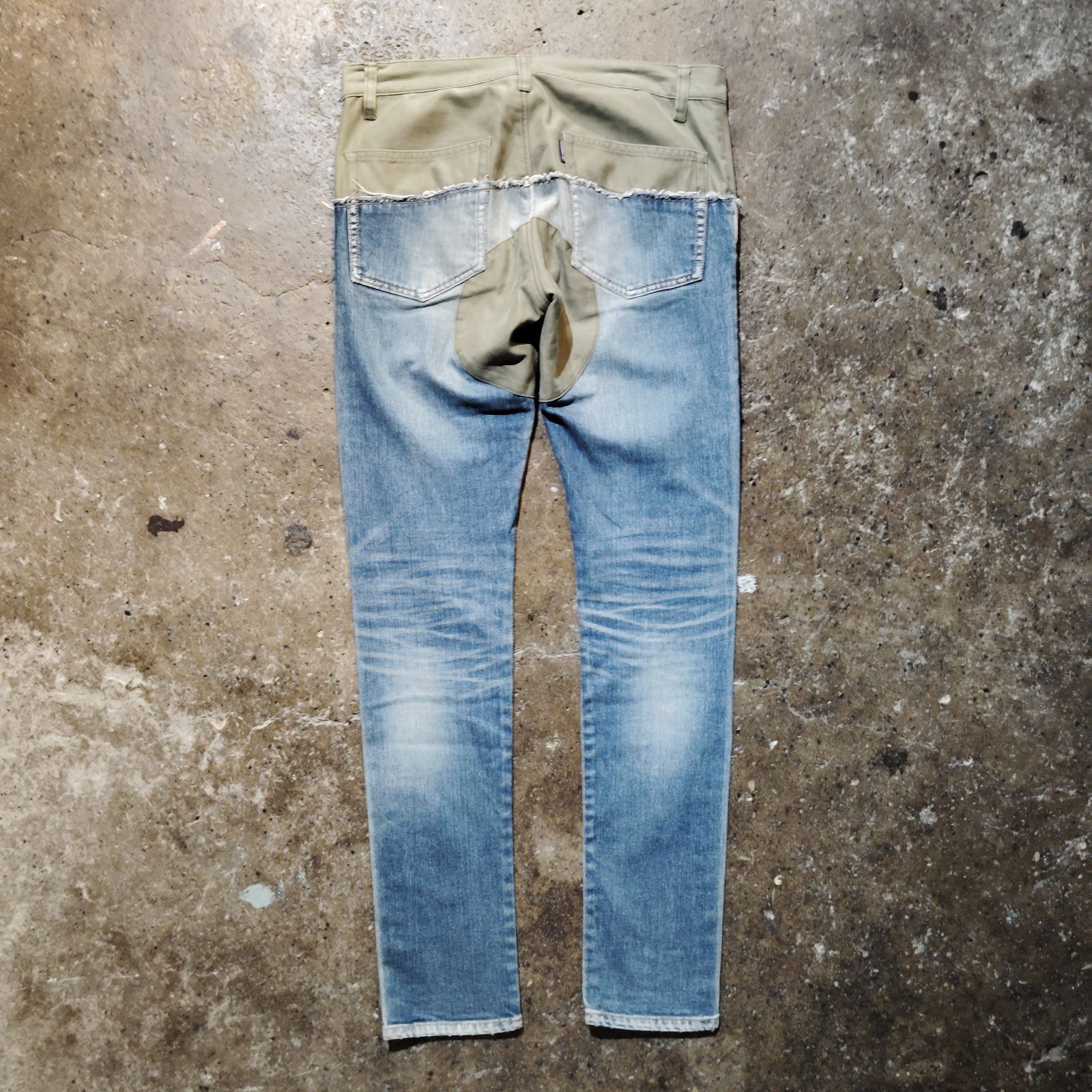 John UNDERCOVER 16aw ミリタリードッキングデニムパンツ ジョン 