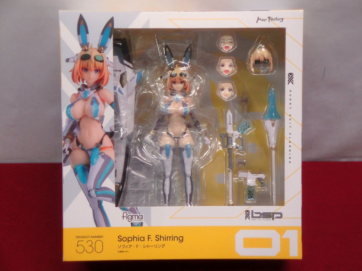 【カメ】figma ソフィア・F・シャーリング フィギュア バニースーツプランニング マックスファクトリー 314