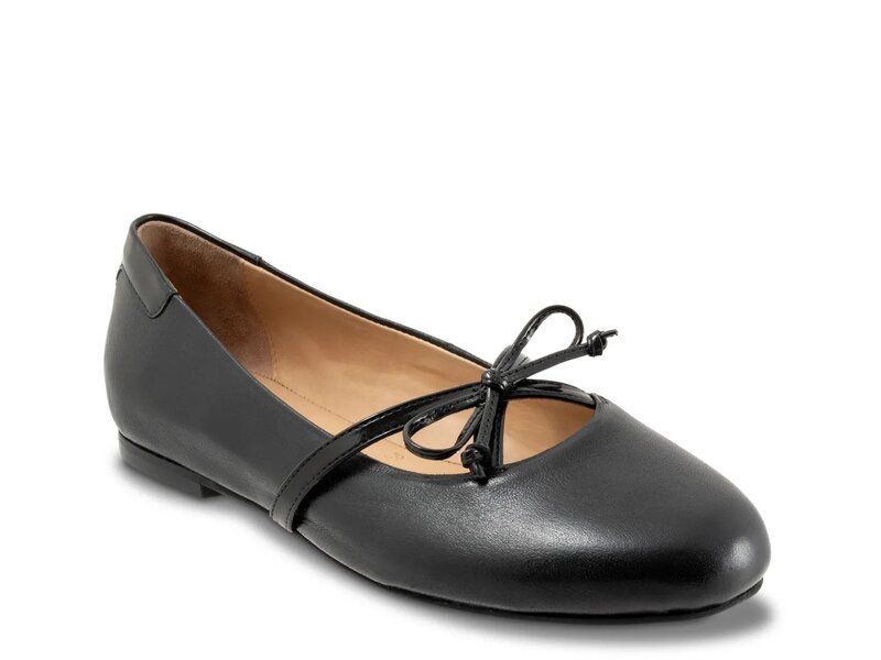 トロッターズ レディース シューズ パンプス Trotters Carissa Ballet Flat Black ブラック