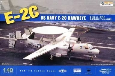 【中古】プラモデル 1/48 E-2C ホークアイ 早期警戒機(アメリカ海軍) [K48013]