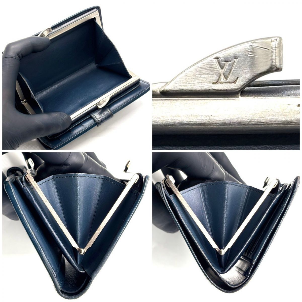 深い時を刻む】 LOUIS VUITTON モノグラムマット ヴィエノワ がま口 二