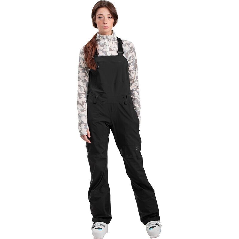 アウトドアリサーチ レディース ボトムス カジュアルパンツ Outdoor Research Carbide Bib Pant Womens Solid Black ブラック