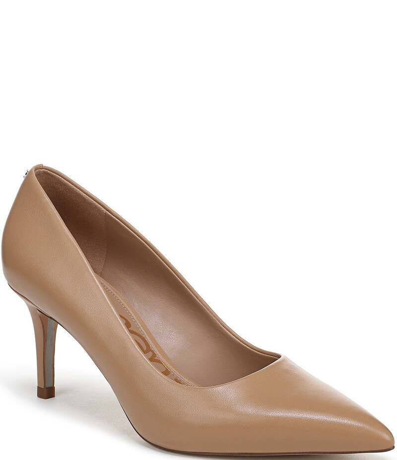 サムエデルマン レディース シューズ ヒール レザー Sam Edelman Vienna Leather Pointed Toe Pumps French Merlot