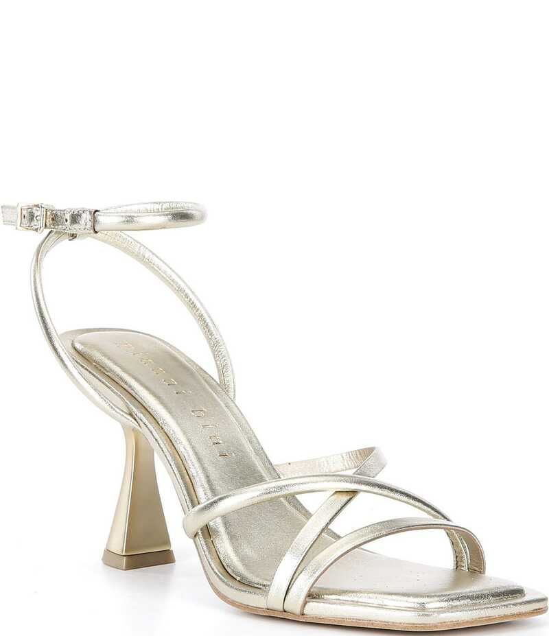 ジャンビニ レディース シューズ サンダル レザー Gianni Bini Rondo Leather Strappy Square Toe Dressandalsand Gold サンド 27,232円