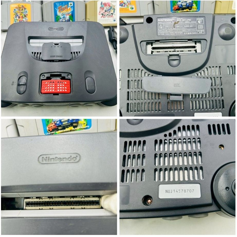 送料無料】懐かしの名作多数 Nintendo64 本体2台 コントローラー5個
