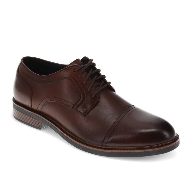 ドッカーズ メンズ シューズ オックスフォード キャップ Dockers Allen Mens Captoe Dresshoes Mahogany