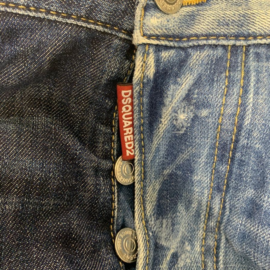 ディースクエアード デニムパンツ USED加工 ジーパン【AFB27】 ディースクエアード デニムパンツ USED加工 ジーパン【AFB27】