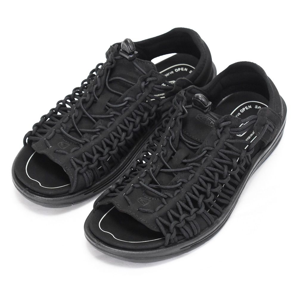 美品 KEEN キーン UNEEK 2 OT ユニーク 2 オープントゥ サンダル 29cm ブラック 黒 1027290 ユニーク2 UNEEK II OT 夏