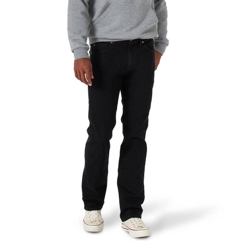 リー メンズ ボトムス デニムパンツ ジーンズ Mens Lee Legendary Slim Straight Jeans Overdye Black ブラック