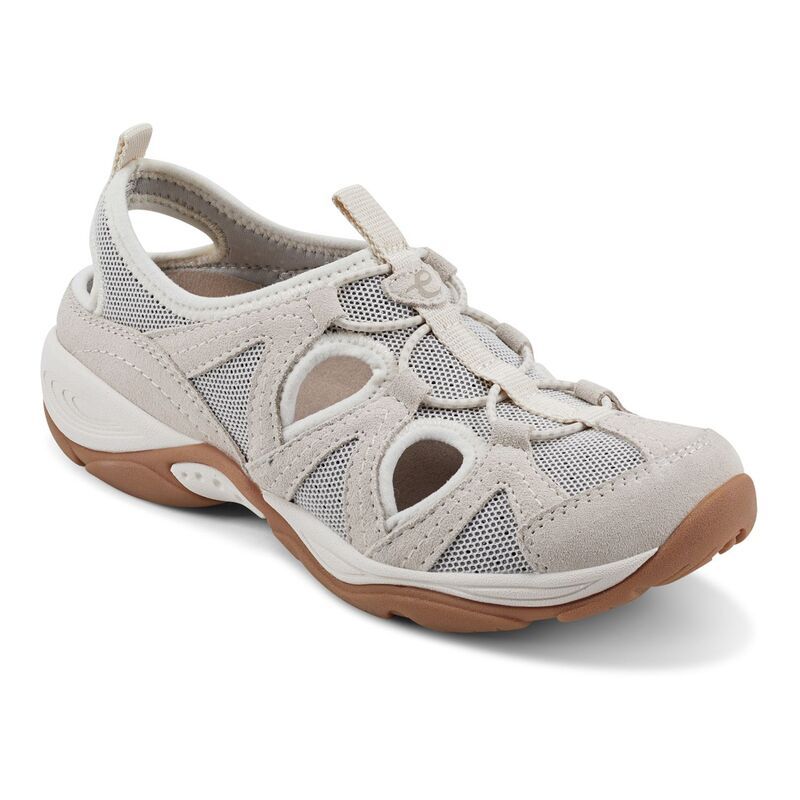 イージースピリット レディース シューズ スニーカー Easy Spirit Earthen WomenslipOn Shoes Taupe Ivory アイボリー