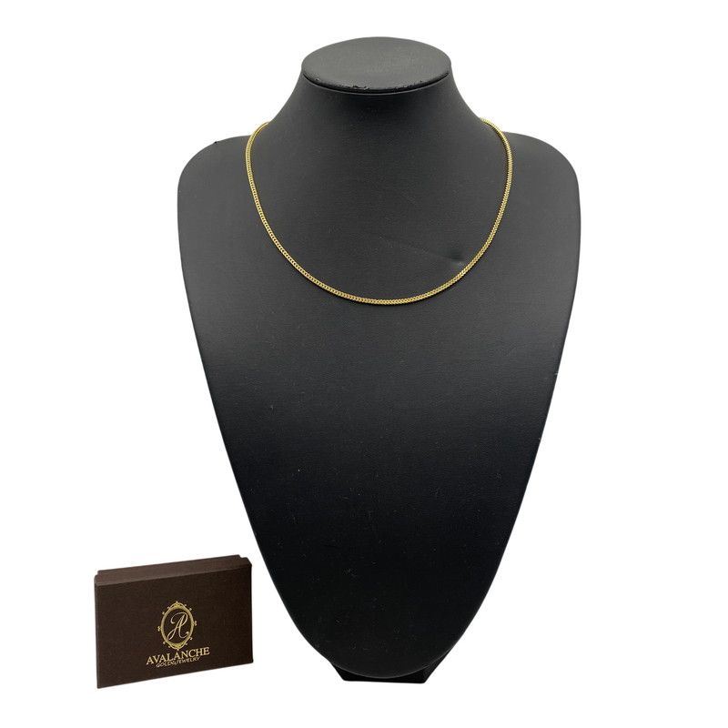 【中古品】 AVALANCHE アヴァランチ 10K FRANKLIN CHAIN NECKLACE フランクリン チェーン ネックレス アクセサリー 【192-260628-kh-10-izu】