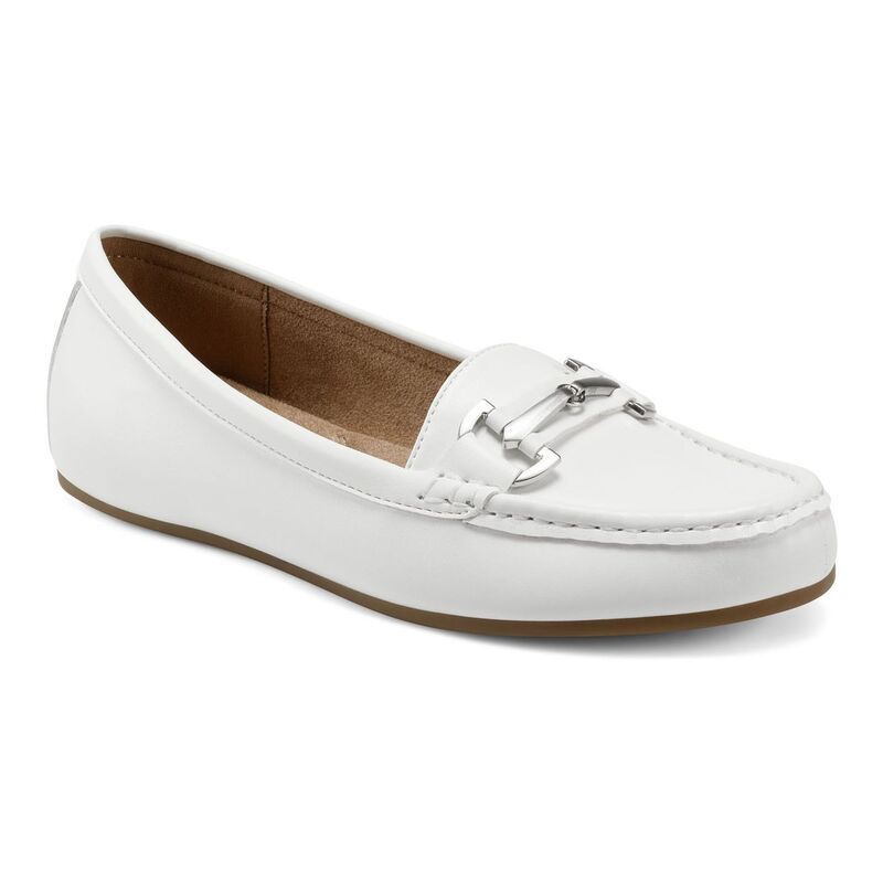 エアロソールズ レディース シューズ サンダル ローファー Aerosoles Day Drive Womens Casualoafers White ホワイト