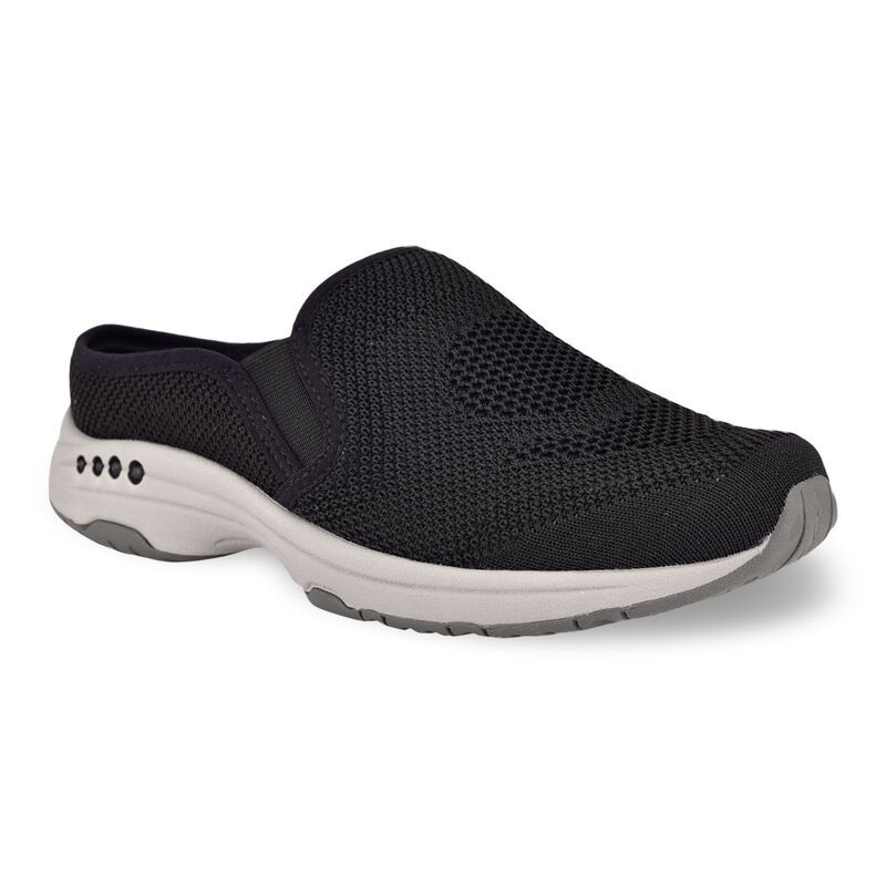 イージースピリット レディース シューズ スニーカー ニット Easy Spiritakeknit Womens Knit Mules Black ブラック