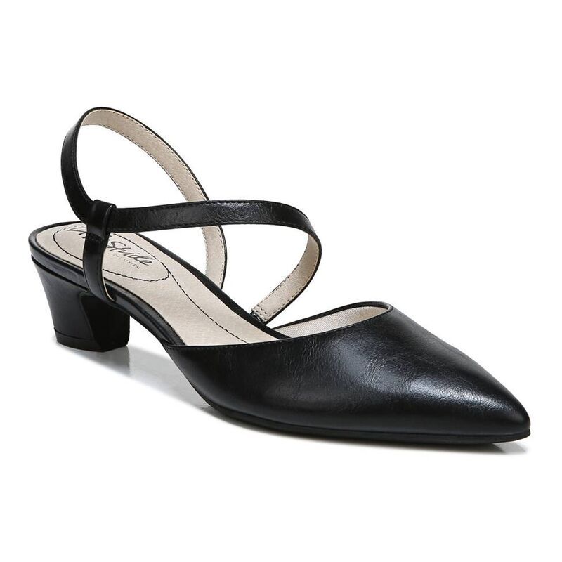 ライフストライド レディース シューズ パンプス ミニ LifeStride Minimalist Womenslingback Pumps Black ブラック
