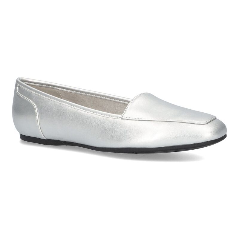 イージーストリート レディース シューズ サンダル Easy Streethrill Womens Flatsilver シルバー