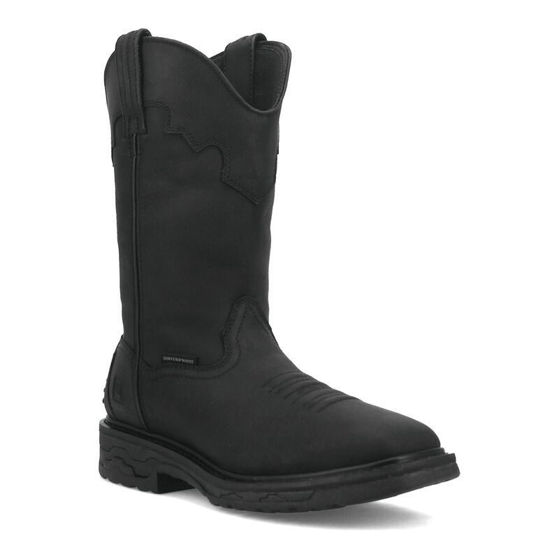 ダンポスト メンズ シューズ ブーツ・レインブーツ レザー Dan Post Mens Blayde Waterproof Leather Cowboy Work Boots Black ブラック