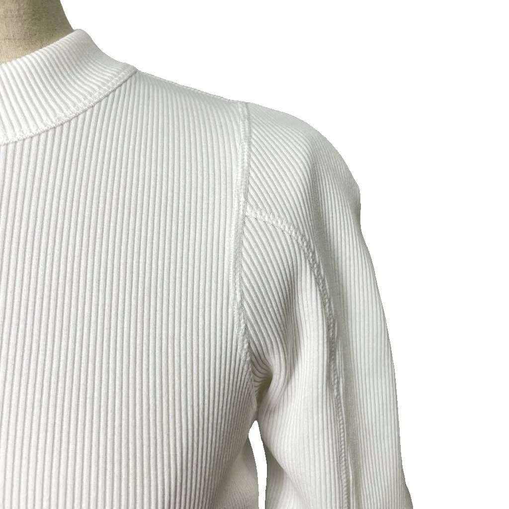 アレキサンダーワン ALEXANDER WANG ワンピース 背面ジップ 切替 リブ