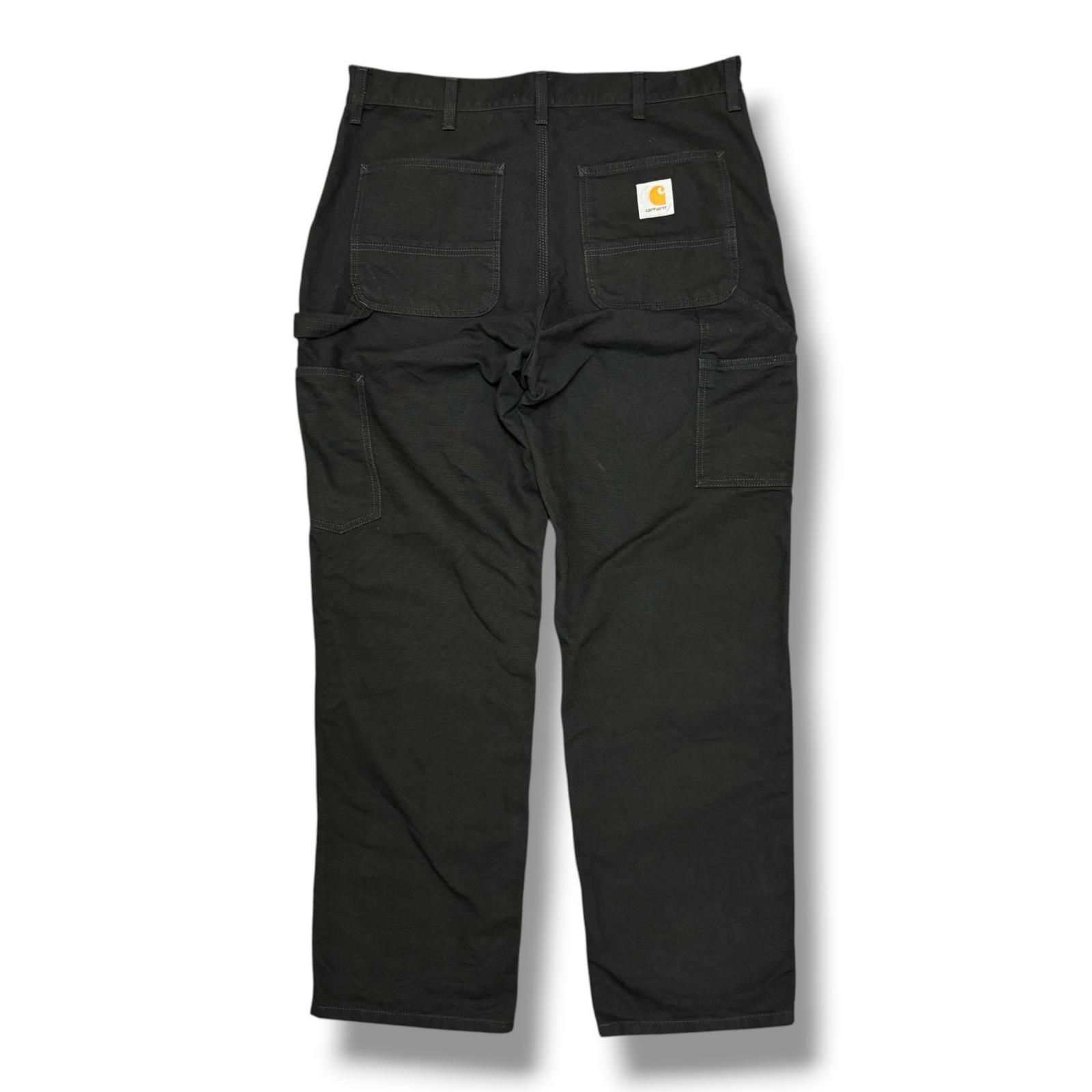 参考上代22000円 Carhartt WIP SINGLE KNEE PANT シングルニーパンツ ワークパンツ カーハート ワークインプログレス ブラック 34×32 （18966M） 参考上代22000円 Carhartt WIP SINGLE KNEE PANT シングルニーパンツ