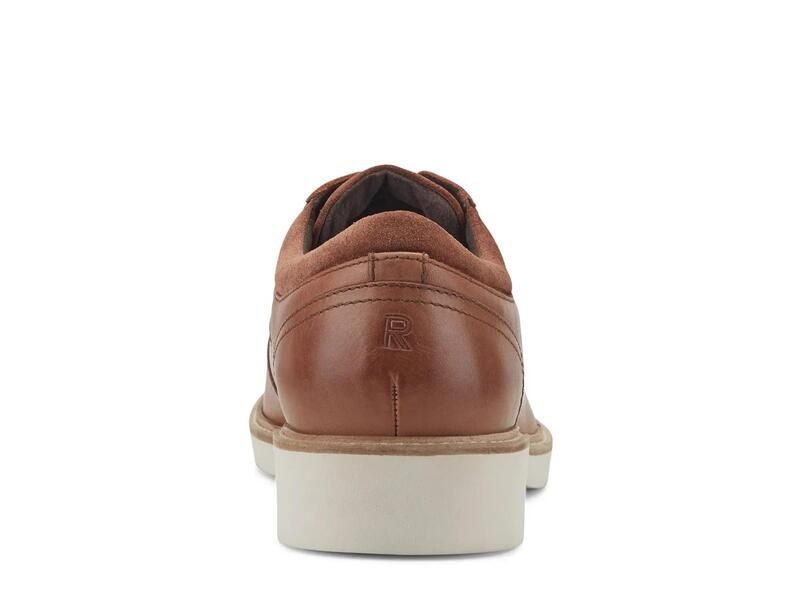 ロックポート メンズ シューズ オックスフォード RockportMacnab Oxford Natural Beige Leather ベージュ