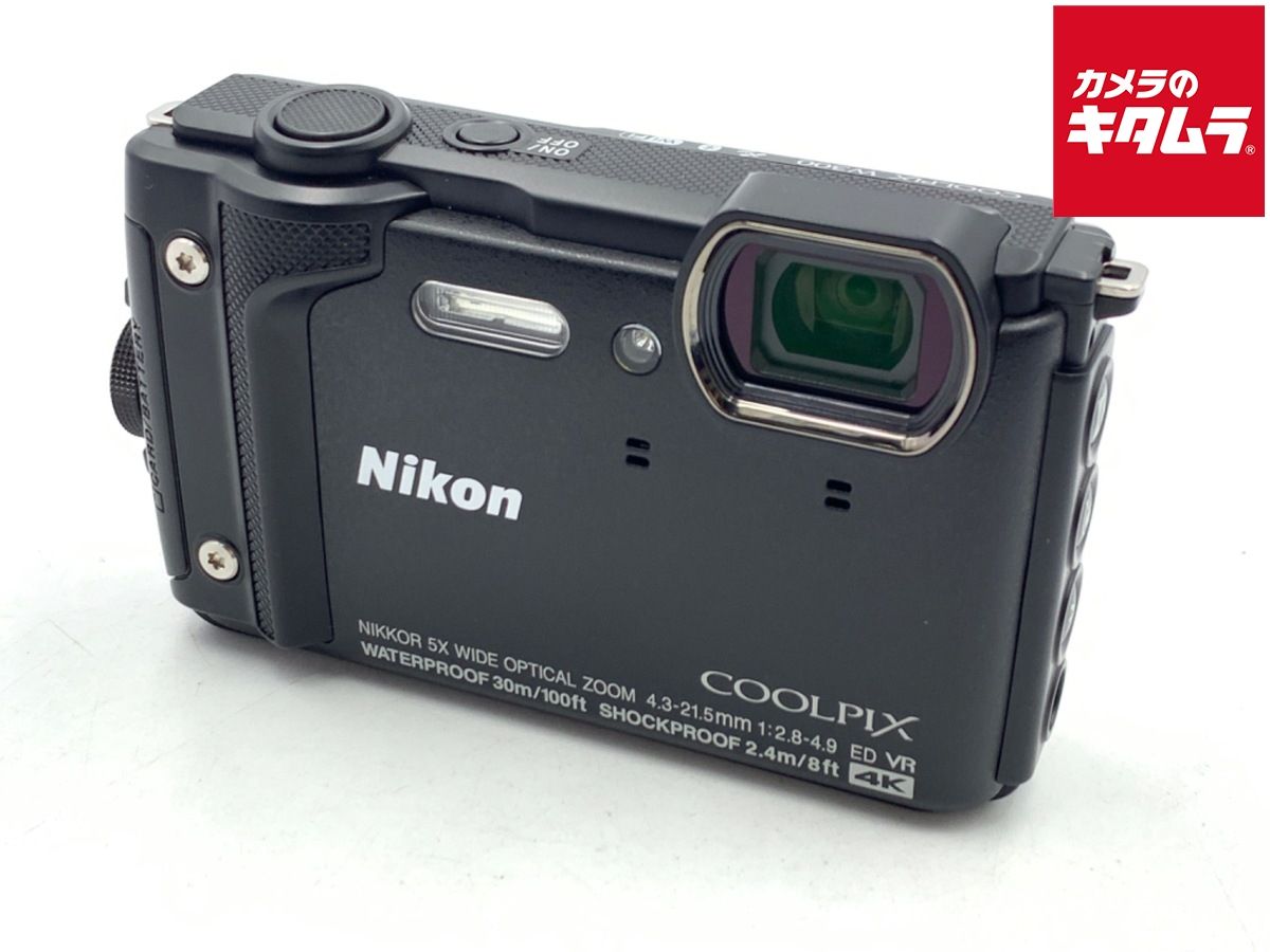 【中古】 【良品】 ニコン COOLPIX W300 ブラック