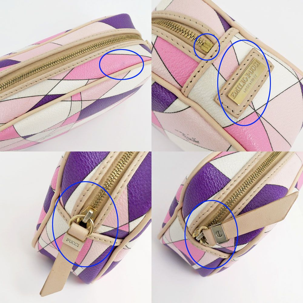 エミリオプッチ EMILIO PUCCI ポーチ ミニバッグ アクセサリーポーチ