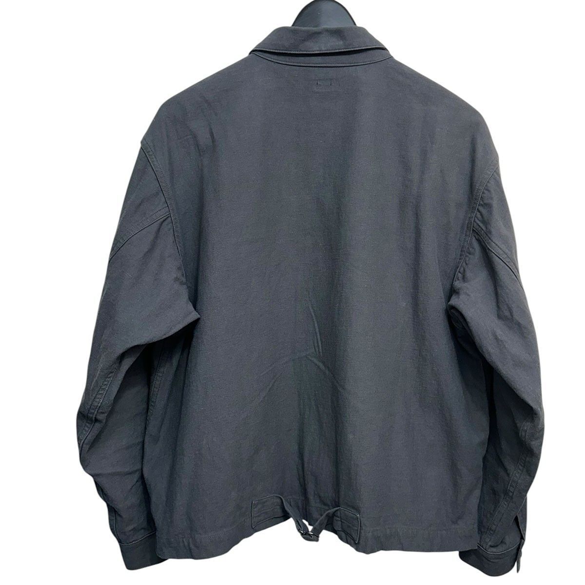 T．T(TAIGA TAKAHASHI) 26SS COVERALL JACKET CHARCOAL ヘンプ混