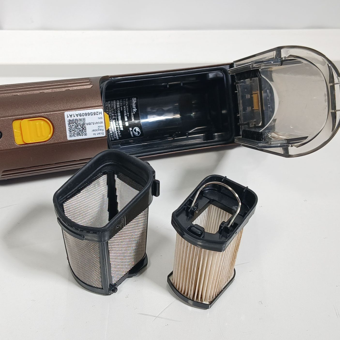 Shark シャーク EVOPOWER EX 充電式ハンディクリーナー WV400JRR ミニ