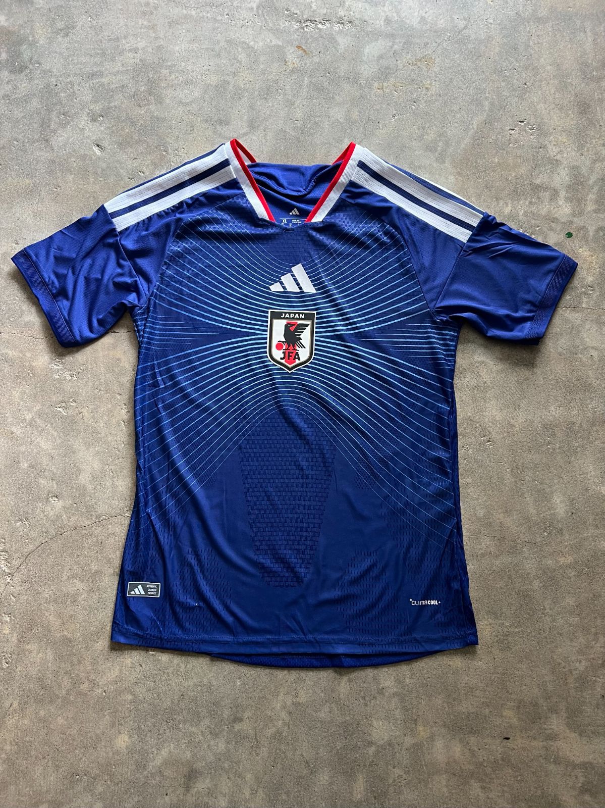 adidas サッカー日本代表 ホームユニフォーム JAPAN JFA XL ブルー